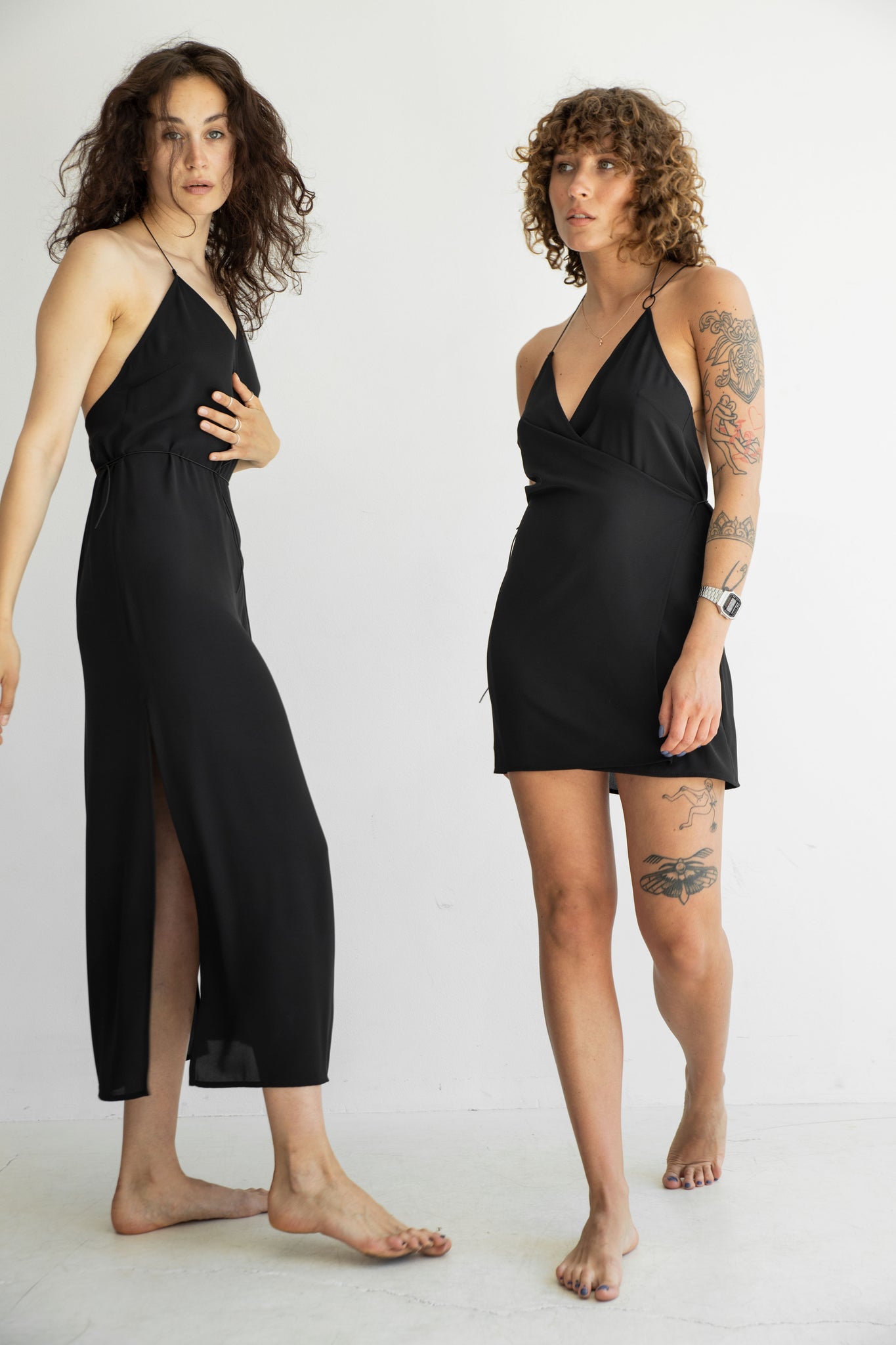Lower Robe Low back robe dress – Lina Andriukone