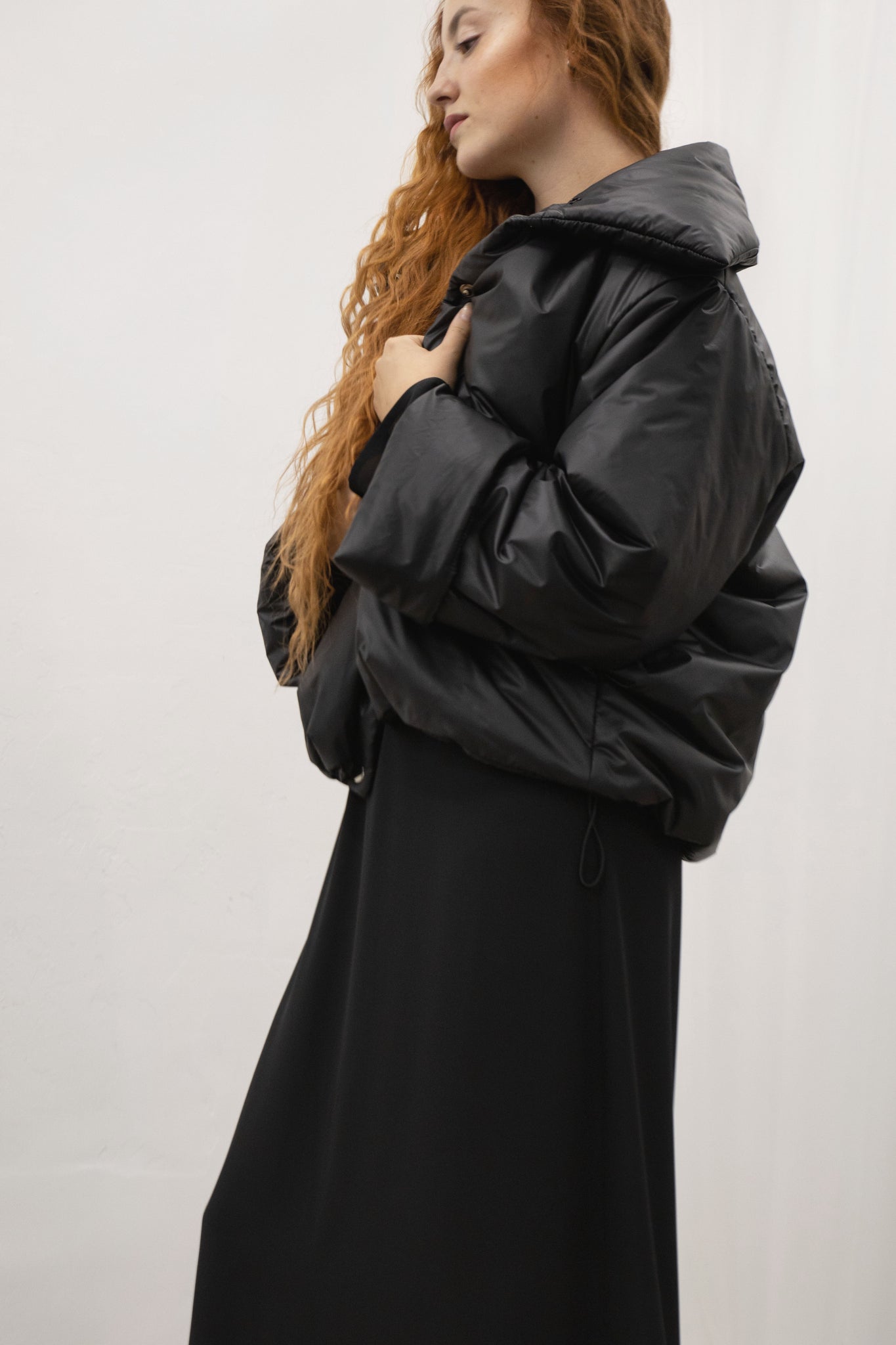Puffer jacket black