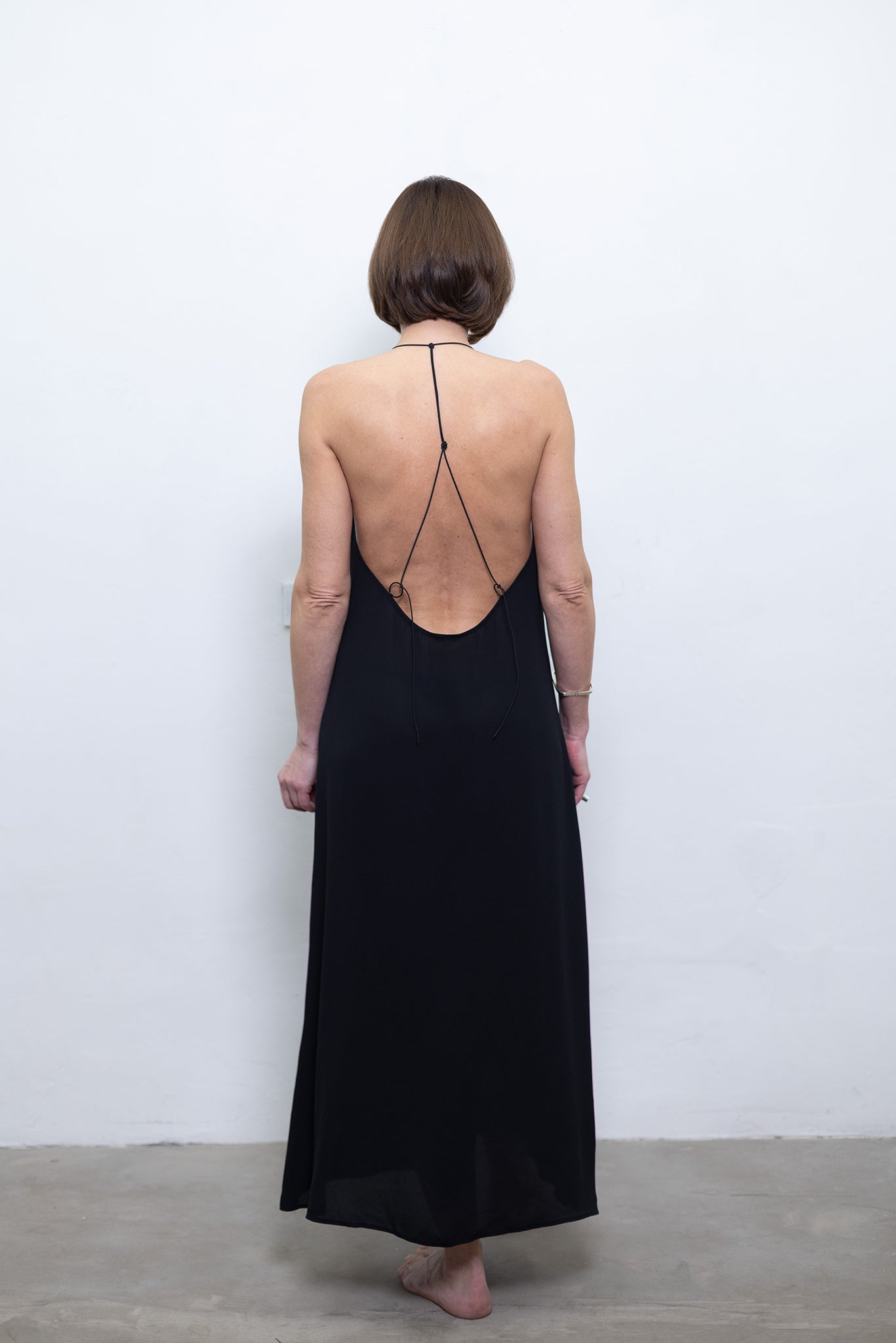 Low back maxi dress