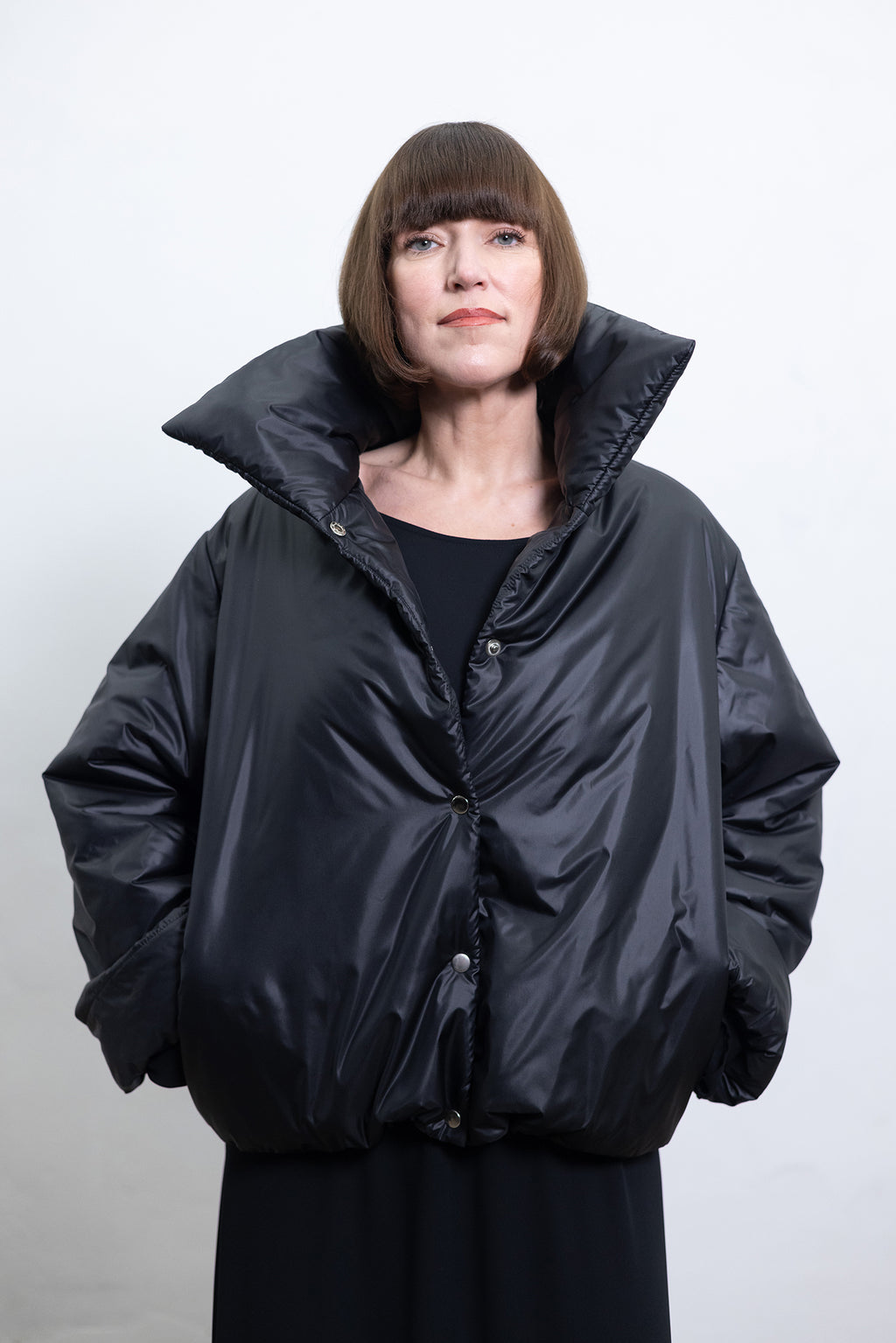 Puffer jacket black