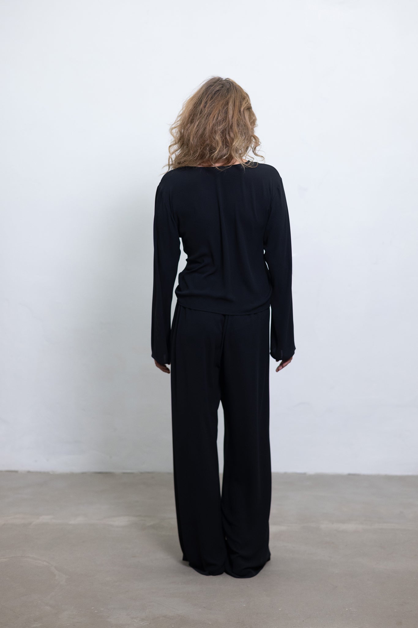 The ruched long sleeve