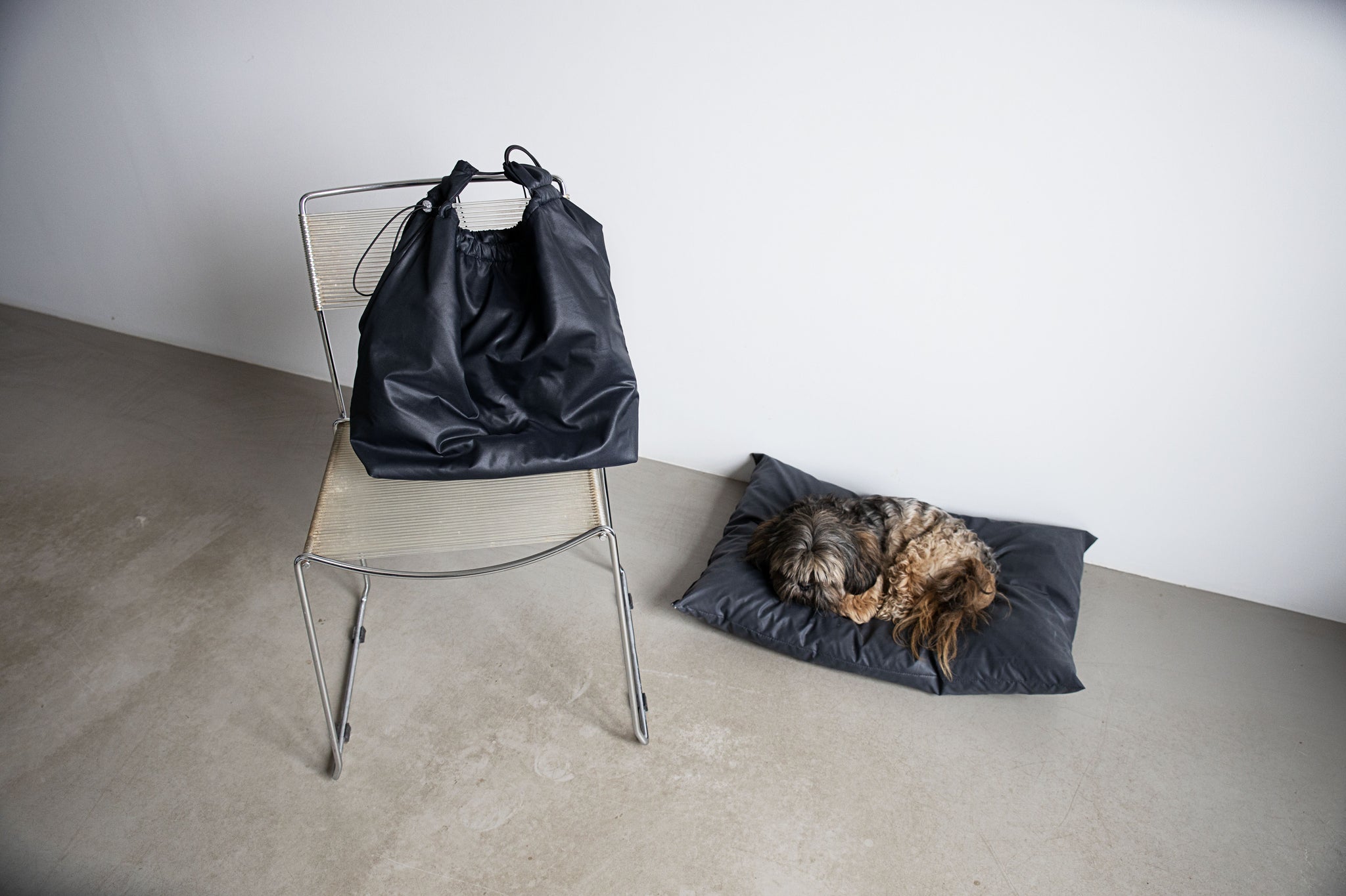 Large puffy bag