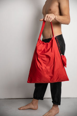 Reusable shopping red large